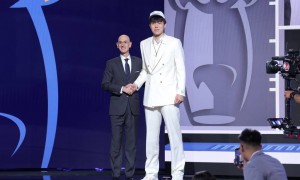 开拓者16顺位选中杨瀚森 第九位被选中的中国球员
